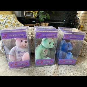 💖1999 Britney Spears Ltd. Edition Bear #1 #2 & #3